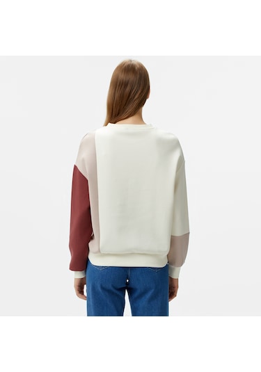Nautica Kadın Pembe Regular Fit Sweatshirt Baskılı 37k154t Pembe