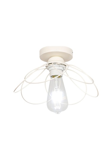 Begüsa Mango Tekli Beyaz Tavan Montaj Avize Beyaz