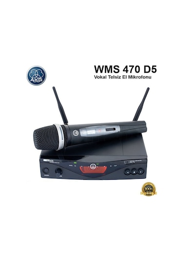 Akg Wms 470 Vocal Set D5 El Tipi Telsiz Mikrofon
