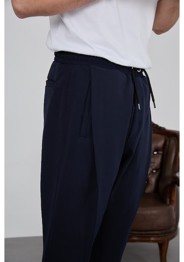 Baykim Sports Wears Unisex Modern Şalvar Pantolon Lacivert