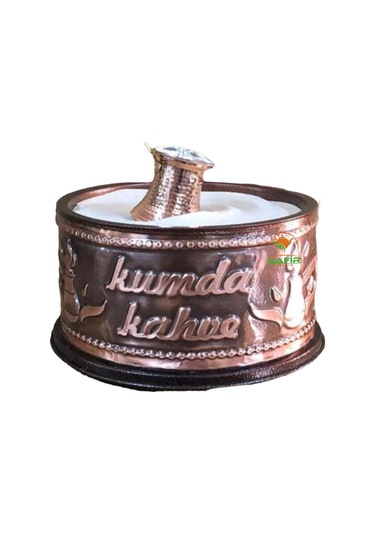 Yuvarlak Kumda Kahve Bakır Kumda Kahve Makinesi Kumda Kahve Safir