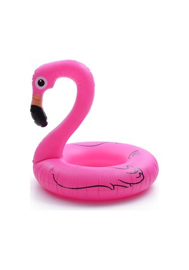 Qingmipy 90cm Kalın Materyalli Ateşkuşu Şekilli Yüzme Halka - Kaçırmaz Valf Ve Leak-proof Tasarım, Güvenli Su Eğlencesi Çok Renkli