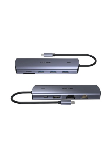 Unıtek Usb-c 9in1 Unıversal Dock Statıon D1113a