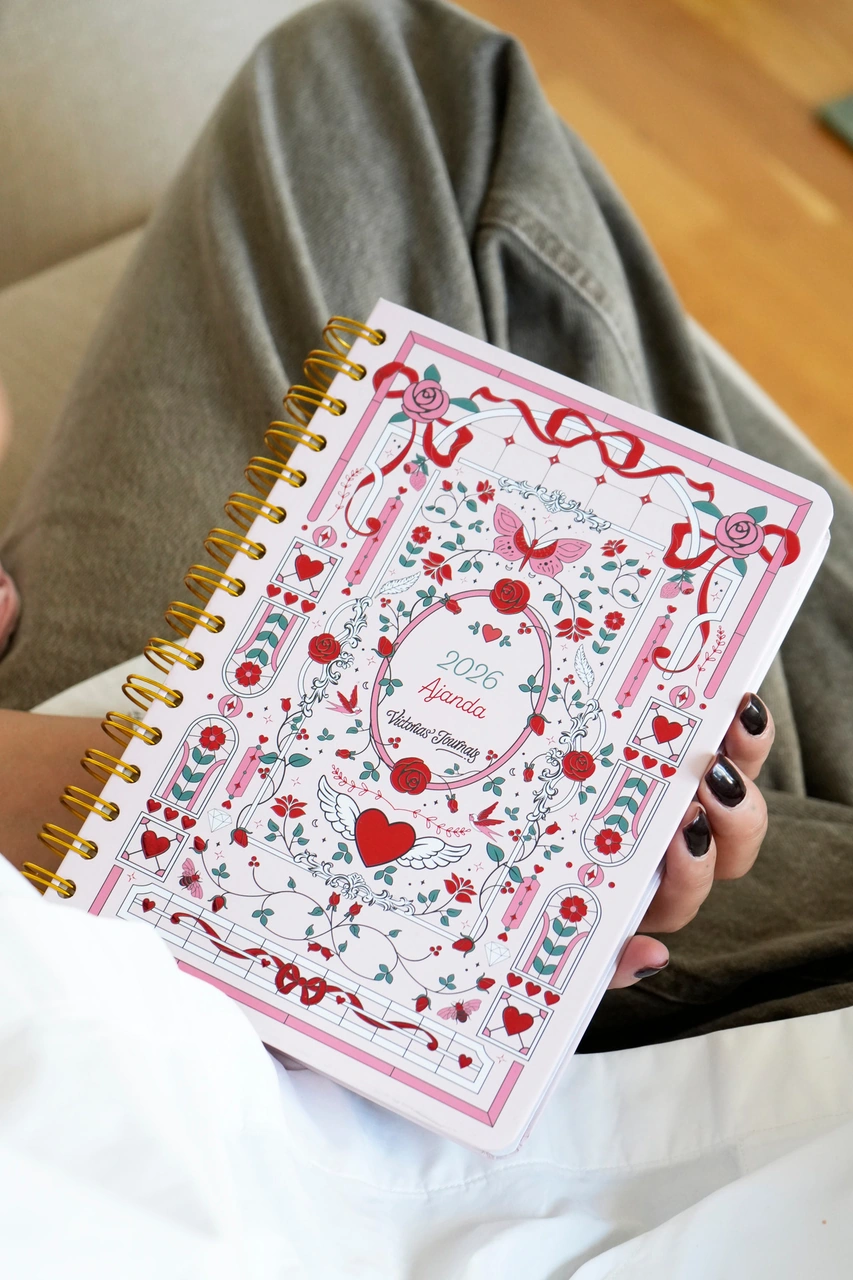 Spiralli Sert Kapak 2026 Günlük Ajanda A5 2540