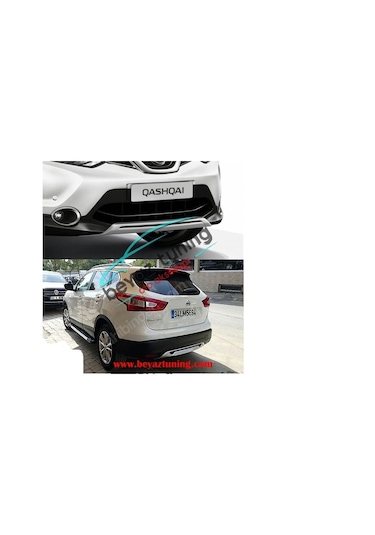 Nissan Qashqai Ön Arka Tampon Koruma Difüzör 2014-2015-2016-2017