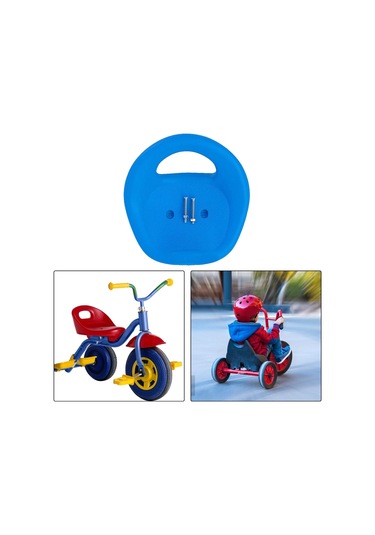Suntek Çocuklar Üç Tekerlekli Bisiklet Koltuk Dayanıklı Dıy Mavi