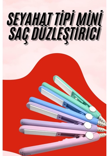 Seyahat Tipi Mini Saç Düzleştirici - Hafif Tasarım