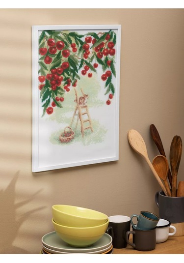 Rıolıs Cherry Garden Nakış Seti 21x30cm 2205 213130270