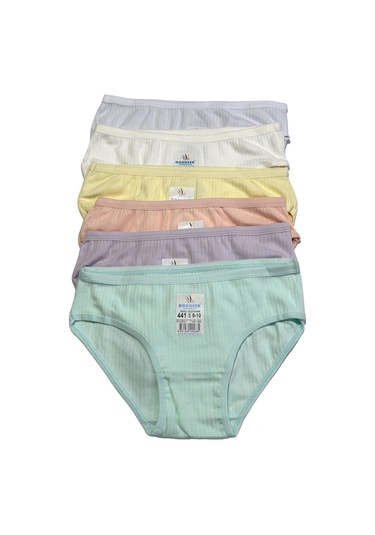 Kız Çocuk Külot Karışık 6lı Karışık Renk