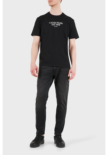Calvin Klein Erkek T Shirt Lv14rf804g Ub1 Siyah