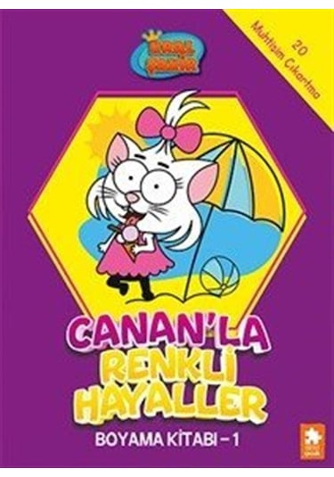 Kral Şakir / Canan'la Renkli Hayaller Boyama Kitabı 1