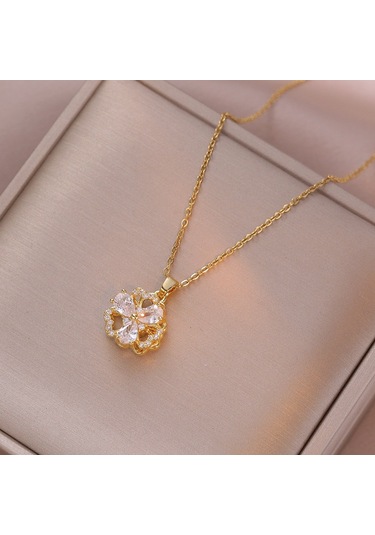 Bayan Kolye: Moda Estetiği Titanyum Çelik Kolye No.247 Çok REnkli