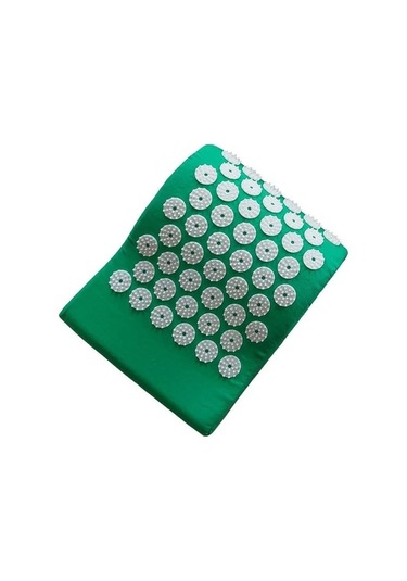 B-08 Getinfit Akupunktur Masaj Yastığı Yoga Masaj Yastığı Boyun Baş Stres Ağrısını Gidermek Masaj Yastığı Başak Yoga Yastık Glusnr Çok Renkli