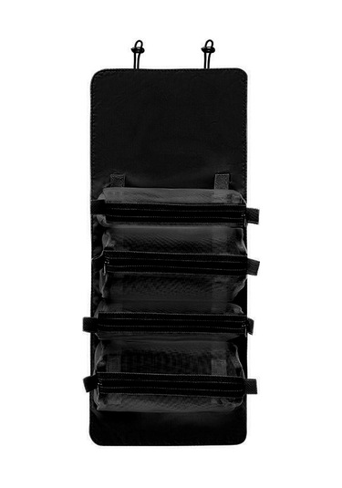 Moveevo 4'ü 1 Arada Makyaj Kozmetik Çantası Tuvalet Çantası Taşınabilir Büyük Kapasiteli Katlanır Depolama