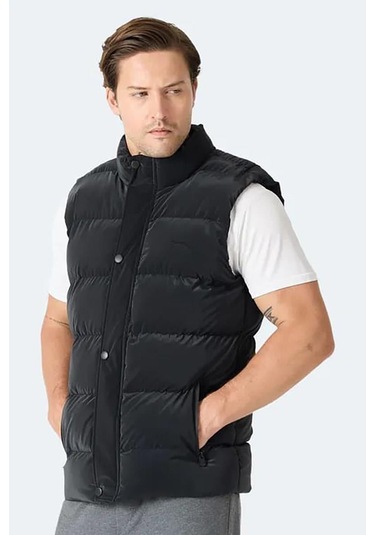 Slazenger Halox Erkek Şişme Yelek Siyah Siyah