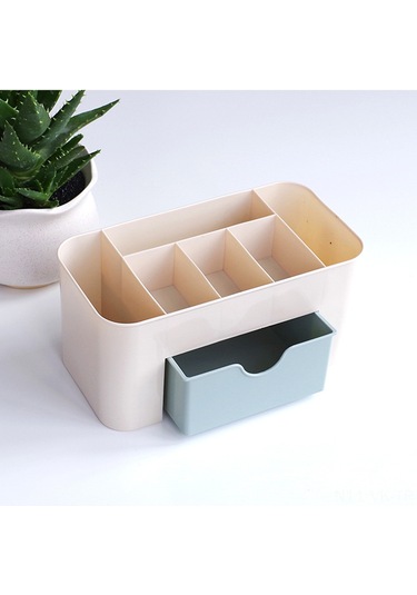 Vkemall 7 Bölmeli Plastik Makyaj Ve Tırnak Aletleri Saklama Kutusu - Çekmeceli, Dayanıklı