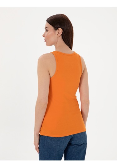 Pierre Cardin Kadın Turuncu Bluz Örme 50306947-vr051 Turuncu