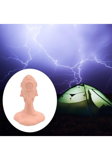 Homyl Çadır Direği Yıldırımdan Korunma Kapağı Kamp Pembe Pembe