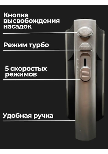 Dux Fan Elektromixer 2215 Aksesuarlarla Birlikte El Mutfak Mikseri 151069022