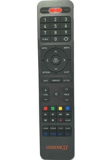 Hiremco Gt Turbo V8D Hd Uydu  Kumandası