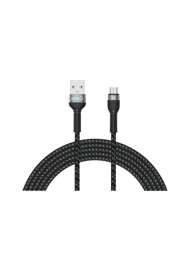 Shira Serisi Micro Usb Kablo 3 Metre-Siyah