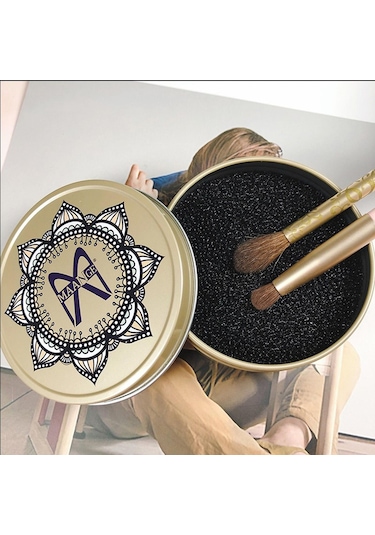 Suntek Makyaj Fırça Temiz Göz Farı Sünger Temizleyici Renk