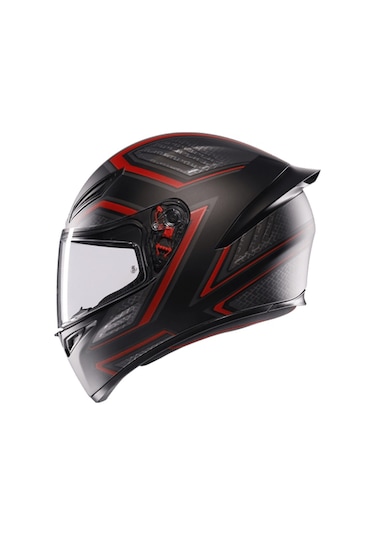 Agv K1 S Sling Matt Black Red Kapalı Kask Kırmızı