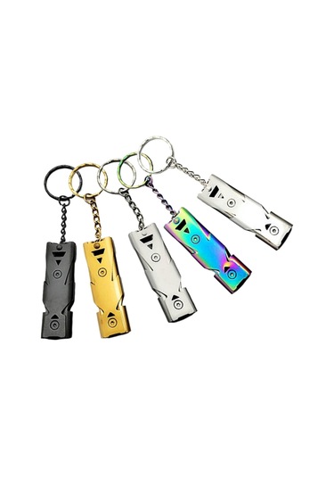 Dolıty Çift Borulu Düdük Hayat Kurtarıcı Acil Sos Dış Gri Gri