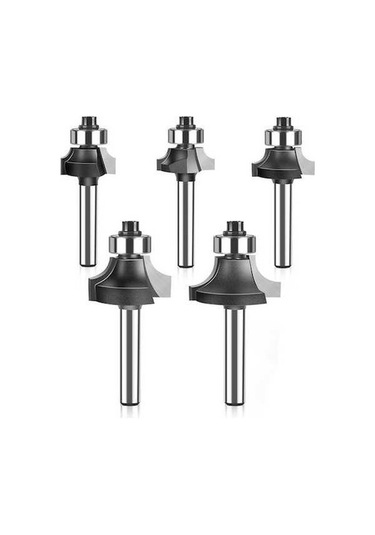 Ebitda 1/4 İnç & 6mm Tungsten Çelik Freze Uç Seti - 5 Adet, Pratik Ve Uygulamalı Uçlar