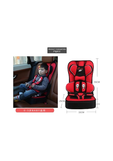 Deyingbao Çocuk Minderli Araba Koltuğu 0-5 Yaş Sarı