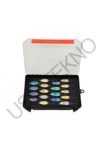 Rapala Jig Yem Lrf Kutusu Suni Yem Meps Kutusu 20.5x14x4 Siyah