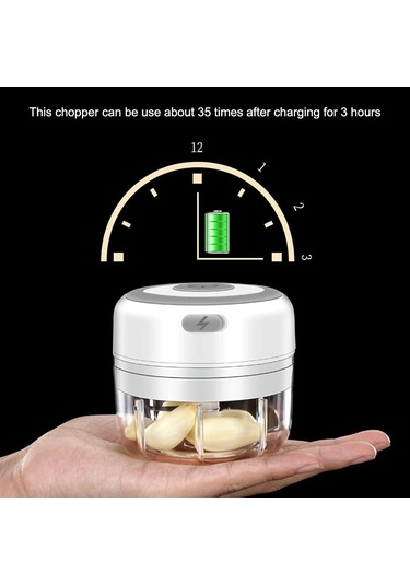 Elektrikli Sarımsak Doğrayıcı Çok Amaçlı Sebze Doğrayıcı Diğer