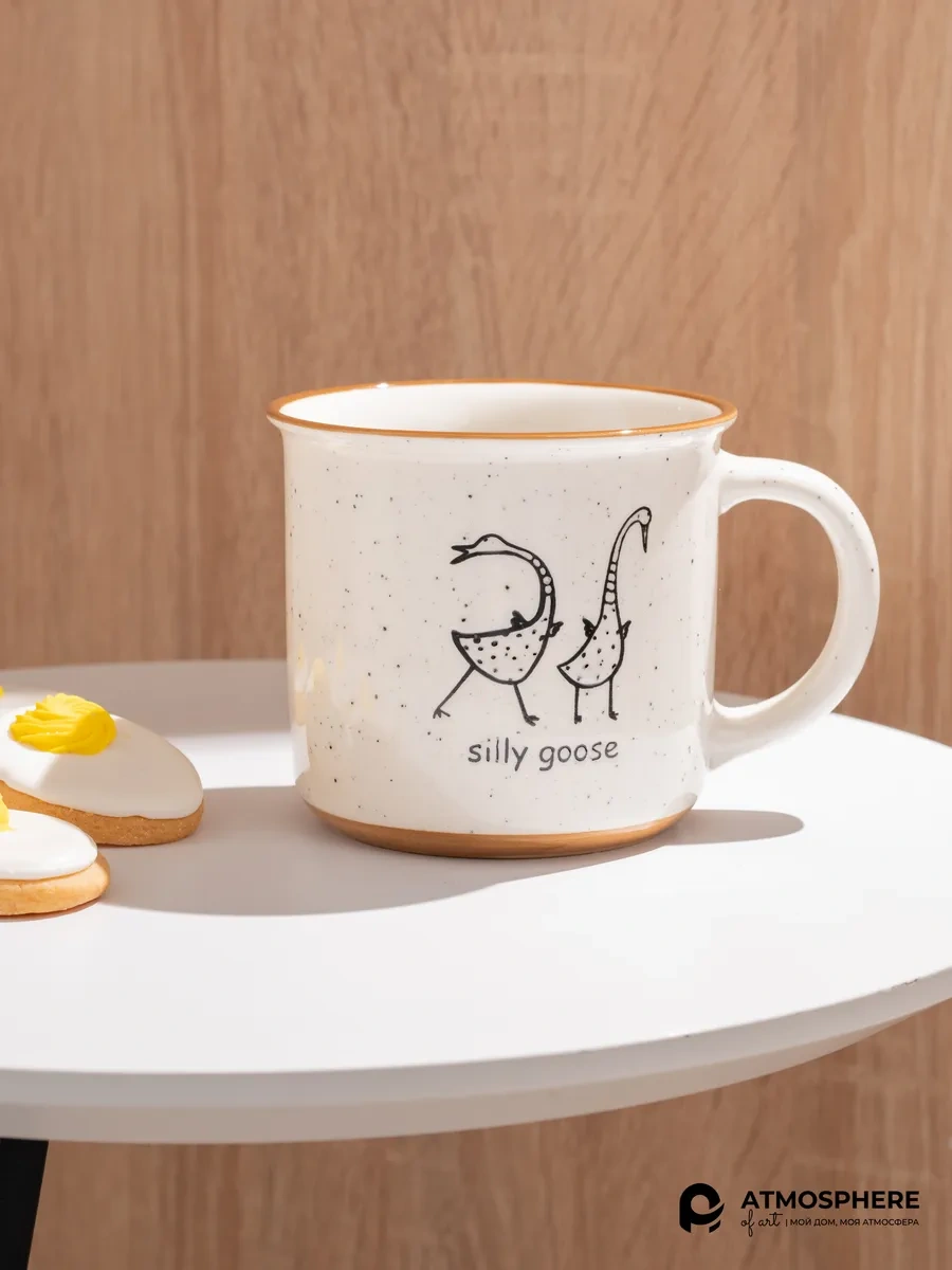 Atmosphere Of Art Goose Çay Ve Kahve Fincan Seti 350 Ml 2 Adet 284168261 Bej