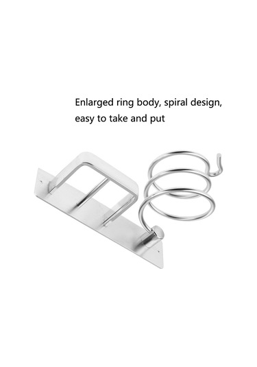 Sones 9448 Space Alüminyum Delgeçsiz Saç Kurutma Makinesi Depolama Rafı Gümüş