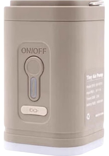 Moveevo 3'lü Çok Fonksiyonlu Hava Pompa: Şişir, Havalandır Ve Kamp Işığı - Taşınabilir Matras, Top Vb. İçin 25w Yüksek Güçlü Abs Cihaz