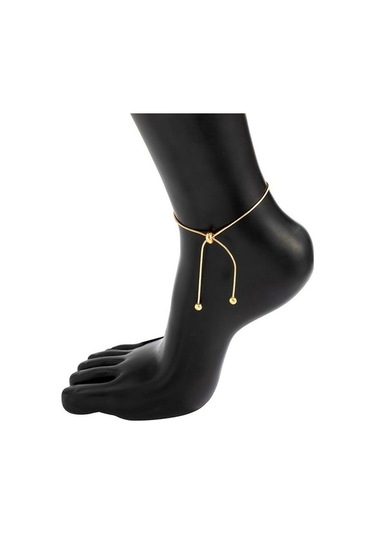 Didadodo Altın Ayarlanabilir Zincir Halhal Bilezik Kadınlar İçin Vintage Moda Basit Ince Zincir Halhal Kadın Ayak Plaj Takı Hediye, Güzel Tasarım Altın