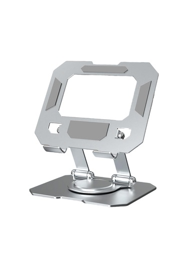 360 Derece Rotasyon Dizüstü Bilgisayar Dizüstü Bilgisayar Standı Dizüstü Bilgisayar Tableti İçin Masa Karbon Çelik Bilgisayar Standı