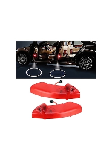 Chevrolet Captiva 2012-2015 Kapı Işığı - 2w Led Logo Aydınlatma Seti 2 Adet Diğer Diğer