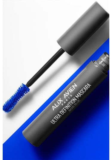 Alix Avien Dolgun Kirpik Kıvrım Ve Hacim Verici Kalıcı Etkili Mavi Maskara Ultra Definiton Mascara Saxe Blue