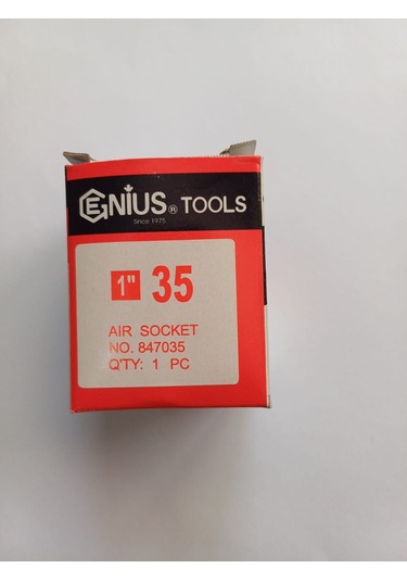 Genius Darbeli Lokma 1" -35mm Boy 60mm, 1 Adet