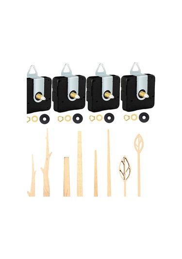 Homyl Duvar Saati Hareketleri Mekanizması Yatak Akçaağaç Akçaağaç Çok Renkli