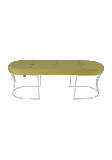 Viego Silver Collection- Hardal Kapitoneli Chester Model Puf & Bench & Koltuk & Uzun Makyaj Puff & Yatak Ucu