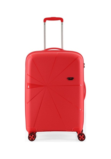 Ççs 5264 Polipropilen Orta Boy Valiz Kırmızı