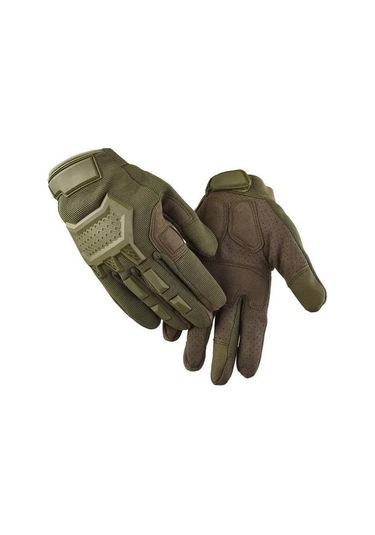 Suofeng Kışlık Motor Glove Erkek Kadın Dışarıda Kullanım, Dokunmatik Ekran, Isı Sağlama, Ultra İnce Liften Yapılmış Eldivenler L Beden, Asker Yeşili
