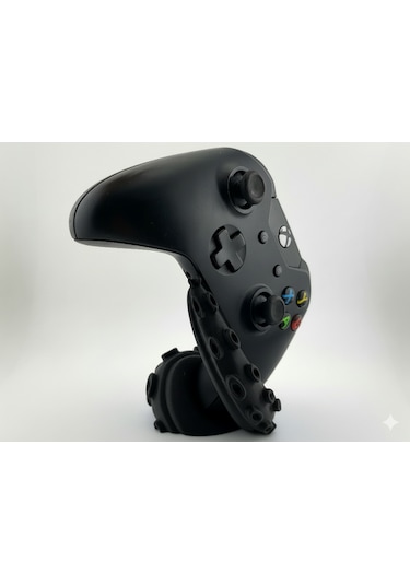 Xbox Kontrolcüsü İçin Ahtapot Temalı Stand Şık Ve Dayanıklı Siyah