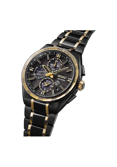 Seiko Seısh186j Erkek Kol Saati Siyah
