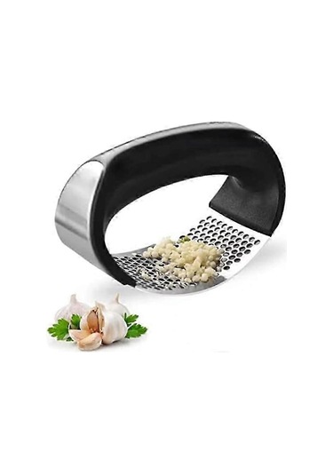 Paslanmaz Çelik Sarımsak Ezici, Sarımsak Soyucu Ve Spatula, Taşın Çok Renkli