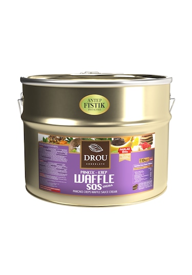Drou Antep Fıstıklı Waffle Sos 10 KG