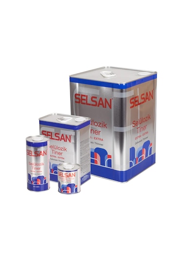 Selsan Selülozik Tiner 2.5 Lt