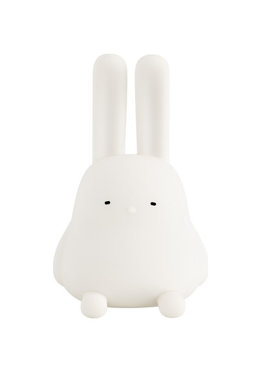 Cbtx Karikatür Katlanmış Kulak Tavşan Abs + Silikon Led Gece Lambası Şarj Edilebilir Başucu